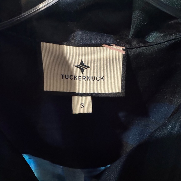 Tuckernuck Blue and Green Plaid Blouse - Picture 3 of 7